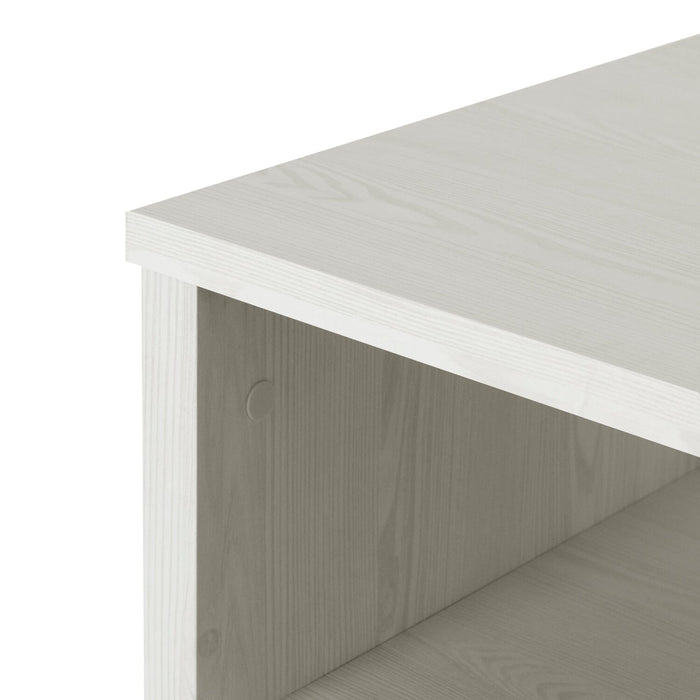 Dove Bedside 1-Drawer Nightstand, 23.8\"W x 22.5\"H, Made in Canada - White