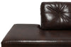 Addison 2-Piece Leath-Aire Left-Facing Sectional - Brown 
