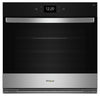 Whirlpool 27\" 4.3 Cu. Ft. Electric Single Wall Oven with True Convection - Fingerprint Resistant Stainless Steel - WOES7027PZ