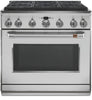 Café 36" Toe Kick for Professional Range in Brushed Stainless - CXPR6TKPMSS 