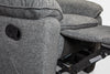 Chandler Chenille Recliner - Grey 