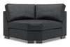 Sofa Lab Track Curved Wedge - Pax Pepper 