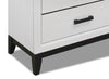 Kate 6-Piece Queen Bedroom Package - White - Bedroom Package
