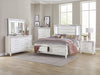 Max Mirror - White - Glam style Mirror in White Asian Hardwood, Medium Density Fibreboard (MDF), Plywood