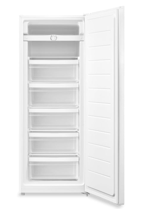Midea 6.9 Cu. Ft. Convertible Upright Refrigerator-Freezer - MRU07B3AWW 