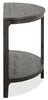 Axl 55" Traditional Sofa Table with Shelf - Dark Grey-Brown Wood|Table de salon traditionnelle Axl de 55 po avec tablette - bois gris-brun foncé