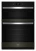 Whirlpool 30" 5 Cu. Ft. Electric Combination Wall Oven with True Convection - Black Stainless Steel … | Four mural combiné électrique Whirlpool de 5 pi³ et de 30 po avec convection véritable - acier inoxy…