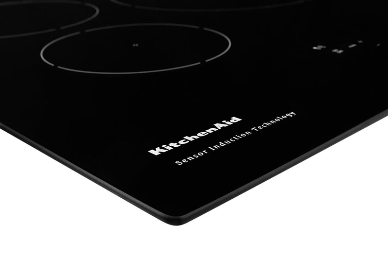 KitchenAid 30\" 5-Element Induction Cooktop - Black - KCIG550JBL