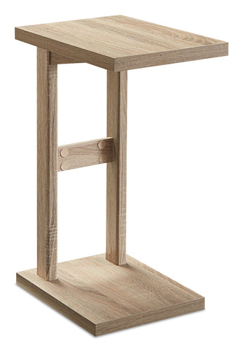 Orrie 11.75" C-Shaped Chairside Table - Taupe