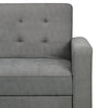 Corey Velvet Futon - Grey 