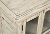 Rocco Cream Accent Cabinet – Medium  - Rustic style Accent Cabinet in Cream  Acacia