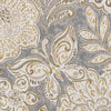 Wynn Linen-Look Fabric Accent Chair - Floral 