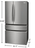 Frigidaire Gallery 22.1 Cu. Ft. 4-Door French-Door Refrigerator - GRMG2272CF 