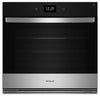 Whirlpool 30" 4.3 Cu. Ft. Electric Single Wall Oven with True Convection - Fingerprint Resistant Sta… | Four mural simple électrique Whirlpool de 4,3 pi³ et de 30 po avec convection véritable - acier inox…