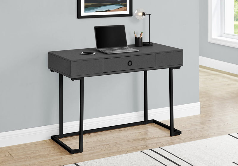 River 41.75\" Office Desk with Drawer - Grey