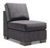 Sofa Lab Track Armless Chair - Luxury Charcoal 