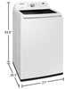 Samsung 5.2 Cu. Ft. Top-Load Washer - WA45T3200AW/A4 