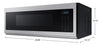 Samsung 1.1 Cu. Ft. Low-Profile Over-the-Range Microwave ME11A7510DS/AC 