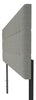 Ellis Upholstered Headboard in Grey Fabric, Button Tufted - Full Size | Tête de lit rembourrée Ellis en tissu gris avec capitonnage à boutons - format lit double