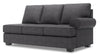 Sofa Lab Roll RAF Sofa Bed - Luxury Charcoal 