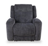 Atlantis 38" Fabric Zero Gravity Power Reclining Chair - Dark Grey | Fauteuil à inclinaison électrique Atlantis de 38 po en tissu avec position zéro gravité - gris foncé