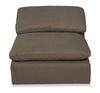 Eclipse Linen-Look Fabric Modular Corner Chair - Slate 