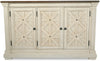 Ilsa Server - Country style Server in Antique White Asian Hardwood