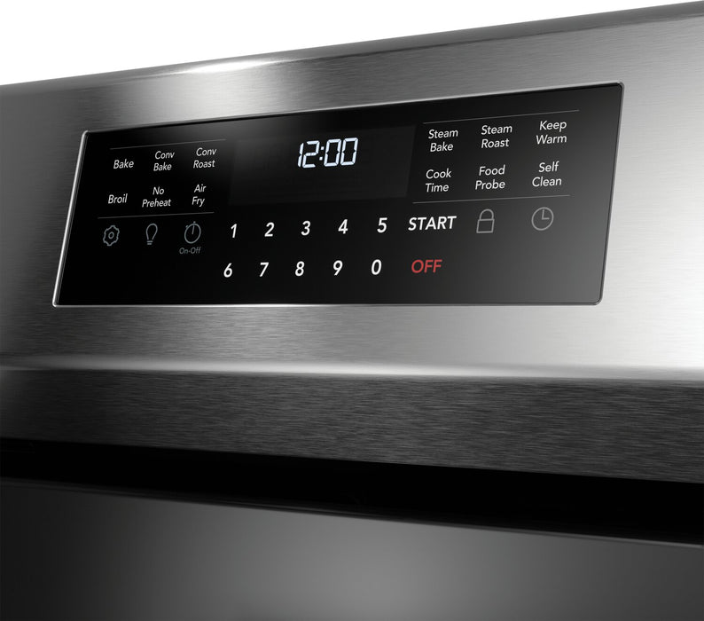 Frigidaire Gallery 5.3 Cu. Ft. Electric Range With Total Convection and Air Fry - Smudge-Proof® Stainless Steel - GCRE306CBF