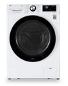 LG 24" 2.6 Cu. Ft. Smart Front-Load High-Efficiency Steam Washer - White - Stackable - WM1455HWA