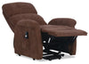 Ruben Chenille Power Lift Reclining Chair - Chocolate 