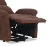 Ruben Chenille Power Lift Reclining Chair - Chocolate 