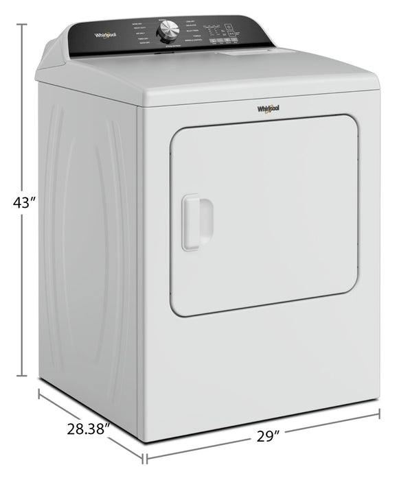 Whirlpool 7 Cu. Ft. Electric Dryer - White - YWED6150PW