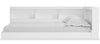 Wolf Full Bookcase Bed - White 