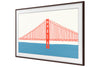 Samsung Customizable Bezel for 43" The Frame TV - Modern Brown 