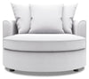 Sofa Lab The Cuddler Chair - Pax Ice 