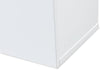 Adam 78" TV Stand - White - Contemporary style TV Stand in White