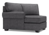Sofa Lab Roll LAF Cuddler - Luxury Charcoal 