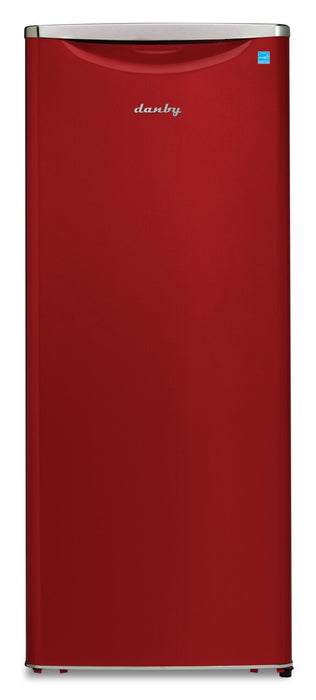 Danby 23.8\" 11 Cu. Ft. Single-Door Refrigerator - Red - DAR110A3LDB