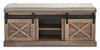 Gavin Bench with Shoe Storage 