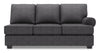 Sofa Lab Roll RAF Sofa Bed - Luxury Charcoal 