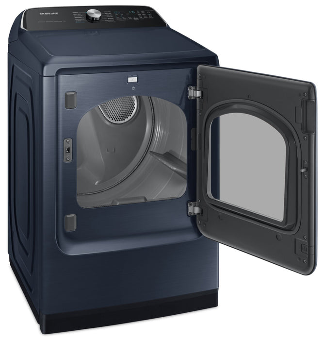 Samsung 7.4 Cu. Ft. Electric Dryer with Steam - Navy - DVE54CG7155DAC