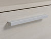Antoni Pier - White - Contemporary style Media Shelf in White Particleboard, Metal, Medium Density Fibreboard (MDF)