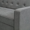 Corey Velvet Futon - Grey 