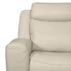 Scott Living Prescott 88.5" Genuine Leather Power Reclining Sofa with Power Headrests - Platinum Grey | Sofa à inclinaison électrique Prescott de Scott Living de 88,5 po en cuir véritable avec appuie-têtes électriques - gris platine