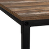 Karter L-Shaped Corner Desk - Brown  