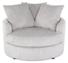 Grande Chenille Cuddler Chair - Groove Mist 