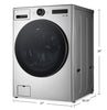 LG 5.2 Cu. Ft. Smart Front-Load Washer with TurboWash® 360 and AI DD™ - WM5500HVA 