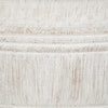 28" Cream Textured Resin Table Lamp with Ivory Shade|Lampe de table de 28 po en résine texturée crème avec abat-jour ivoire