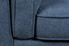 Kassia Linen-Look Chair - Blue 