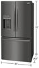 Frigidaire Gallery 22.6 Cu. Ft. Counter-Depth French-Door Refrigerator - GRFC2353AD 